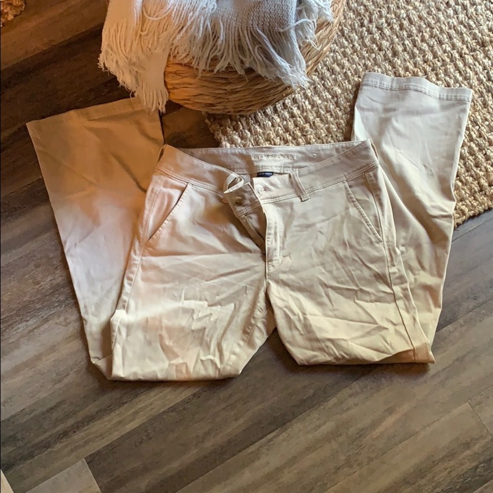 American eagle flair khaki